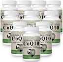 Liposomal CoQ10 800mg Ubiquinol Softgel, Max absorpsjon Ubiquinol Coenzym Q10, Ubiquinol CoQ10 Supplement for antioksidant, hjertefunksjon og energiproduksjon, ren CoQ10 800mg, 600 Vegan Softgels