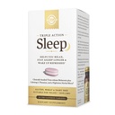 Solgar Triple Action Sleep, 30 Tri-Layer Tabletter - Tidsbevarende Melatonin & L-Theanine Plus Herbal Blend - Hjelper deg å slappe av, Falle Sove raskt og bli sovende lenger - Ikke-GMO, Glutenfri - 30 Services