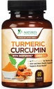 Turmeric Curcumin Supplement 1950mg - 95% Curcuminoids med organisk gurkemeie og BioPerine Black Pepper Extract for beste absorpsjon, Naturens Vegan felles støtte, ikke-GMO, flaske i USA - 60 kapsler