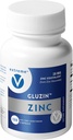 Gluzin Sink Gluconate 25 mg Immun & Enzyme Support - Vegansk Vennlig (120 vegetariske kapsler)