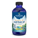 Nordic Naturals Arctic-D Cod Liver Oil, Lemon - 8 oz - 1060 mg Total Omega-3s + 1000 IU Vitamin D3 - EPA & DHA - hjerte, hjerne, bein, immun & Mood Support - Ikke-GMO - 48 Services