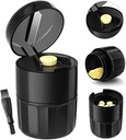 Pill Crusher Piller Grinder Piller med oppbevaringsboks Pill Crusher til kjæledyr