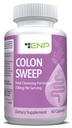 ENP Colon Sweep 15 dagers Colon rengjøring med Psyllium Husk, Cascara Sagrada, og Bentonite, 60ct