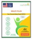 Live To Shine Multi Plus Topical Patch - USA Laget - 30 dagers forsyning for kvinner og menn fra