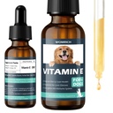 Vitamin E for hunder - Hundevitaminer E - vitamin E Dropper for hunder, forbedre huden og Coat helse, behandling for leversykdom, styrke immunsystemet - naturlig formel for alle aldre, og avler - 30 ML