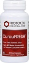 PROTOKOL FOR LIVBALANCE CurcuFresh - 40x Absorpsjon - Turmeric Juice pulver - med curcuminoids - fra Curcuma Longa - Vegan & ikke-GMO - 60 Veg Kapsler
