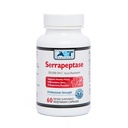 ASAT Enzymer Serrapeptase 130.000 SPU – 60 vegetariske kapsler – Premium naturlig systemiske enzymer – Acid-Resistant Serrapeptase