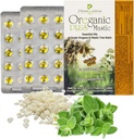 Oreganic Plus Mastic - Oregano Essential Oil Capsules & Chios Mastic Gum Oil - Wild Oregano Oil Capsules Organic - Immun Booster og Intestinal Support - Non-GMO - 30 Count Blister