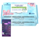 Flushable hemorroide Wipes Medicated Witch Hazel Wipes Ph Balanced ® 112 Count Fragrance Gratis voksen hemorroid behandling heks hazels Wipe for rumpe Itch Relief Soothing