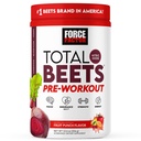 FORCE FACTOR Total betes pre-workout pulver å øke energi og utholdenhet, øke styrke, og forbedre blodflyt og pumper, nitrogenoksid Supplement med beet rot pulver, fruktpunch, 30 serveringer