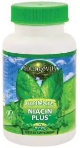Ultimate Niacin Plus ekstrakter og enzymer - 60 500 mg tabletter - 2 pakke