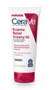 CeraVe Eczema Relief Kremete Body Oil, Eczema beroligende krem med kolloidal havregryn og saflower olje for tørr hud og kløende hud relief, steroid gratis og parabenfri, 3.4 Ounce