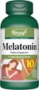 Melatonin 10mg 60 kapsler, fremmer søvn og avslapping, Drug gratis rask frigjøring søvnhjelp, kosttilskudd, lett å ta, maksimal styrke...
