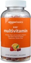 Grunnleggende Kids Multivitamin, 190 Gummies, Oransje, Cherry & Strawberry (tidligere Solimo)