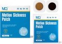 MQ 42ct bevegelsessykhet Patches Non Drowsy, sjøsykhet lapper for Cruise Travel Essentials, vanntett patch bak øret for bil airplane høyde sykhet, lang siste 72H