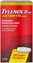 Tylenol 8 timers arthritis smerte caplets, 100 teller