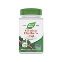 Naturens måte Premium Herbal Siberian Eleuthero Root Supplement, støtter utholdenhet og vitalitet*, Adaptogen*, 1,275mg per 3-kapsule servering, ikke-GMO-prosjekt verifisert, 100 kapsler (pakke mai Vary)