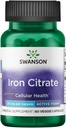 Swanson jerncitrat 25 Milligrams 60 Veg Kapsler