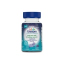 Unisom enkle slumbers Kids Drug-fri søvnhjelp Gummies 30-talls, Melatonin 0.5 mg, Grape