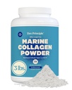 Zen Principle Marine Collage Peptides pulver 3lb. Wild-Caught fisk, ikke-GMO. støtter sunn hud, hår, ledd og bein. Hydrolysert Type 1 & 3 Protein. Aminosyrer, uslavored, lett å blande.