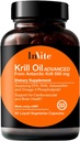 Inviter Health Krill Oil Advanced - Støtter kardiovaskulær og hjerne helse - forsyninger EPA, DHA, Astaxanthin og Omega-3 Fosfolipider - 60 kapsler (2-Pack)