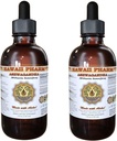 Ashwagandha flytende ekstrakt, organisk Ashwagandha (Withania Somnifera) tørket rot tinktur supplement 2x4 oz