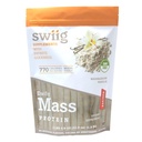Swig Mass Builder Protein pulver, Madagaskar Vanilla, Ingen GMO ingredienser, Ingen kunstige flavors, farger eller søtstoffer, Ingen fyllstoffer, 3.3 pound veske