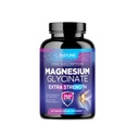 Magnesium Glycinate 250mg - høy absorpsjon Chelated Magnesium Supplement - 100% ren magnesiumglykinat - Stress, søvn, hjerte og muskel helse støtte - ikke-GMO, Vegan, Glutenfri (60 tabletter)