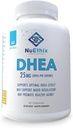 NuEthix Formuleringer DHEA 25mg Supplement for kvinner og menn, inkluderer Grapefrukt ekstrakt, Forbedret DHEA hormon støtte, forbedret bio-tilgjengelighet, sukkerfri, Glutenfri, ikke GMO, 60 serveringer