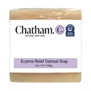 Chatham Naturlig hudpleie Ekzema Relief Havregryn Soap, Sotende havregryn badekar, behandling for eksem rosacea, psoriasis