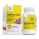 Terry Naturally Saffron Lift + Curcumin - Herbal Supplement med Curcumin - Ikke-GMO Saffron & Brain Curcumin Kapsler - Konsentrasjon og avslapping Støtte Supplement - 60 Kapsler