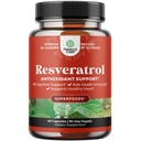 Youthful Trans Resveratrol Supplement - Resveratrol Kapsler med AMPK aktivator for cellulær helse og vitalitet - AMPK Metabolic aktivator for metabolisme Boost & Cellular effektivitet - 60 Count