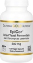 California Gold Nutrition Epicor®, tørket Yeast Fermentate, 500 mg, 120 Veggie Capsules