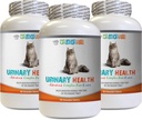 Cat Urine Infektion - CAT Urine Health Formula - Støtte Blader Health - Naturlig kompleks - Cranberry Supplement for katter - 3 flaske (270 behandlinger)