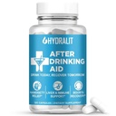 Etter å ha drukket Aid Supplement Pre Game Party Piller Electrolytes Hydration DHM Melke Thistle Weekend Recovery Vitaminer Relief Formula Bedre morgener Alkohol Lever Helse Støtte 120 Kapsler