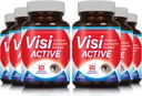 Vision Support Supplement - Eye Health Formula med L-Tartrate, Resveratrol, Blåbær Ekstrakt, vitaminer A, C, D & 11 Ingredienser for Vision Support - 60 Kapsler / Bottle - 6 Pack