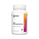 Renue By Science Resveratrol | høy styrke Liposomal Resveratrol Supplement | 90 Trans Resveratrol kapsler - 125 mg Reservatrol per servering | Ikke-GMO | Laget i USA Tredjeparts testet