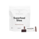 For velvære Superfood Focus Bites (10 greve), Cocoa Espresso Brownie - Reduserer tretthet, forbedrer fordøyelse og støtte hjernefunksjon