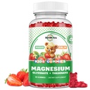 Magnesium Complex Gummies - rolig Chewable Gummies for barn og voksne - Magnesium Glycinate Supplement-w / Omega-3, vitamin B6, D3-støtte Calm Stress Relief, Bein, Mood, Jordbær Flavor