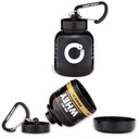 OnMyWhey - Protein pulver og kosttilskudd Funnel Keychain, bærbar to-Go container for gym, trening, og reise - TSA godkjent, Combo 2-Pack w / 1 Modern & 1 Classic