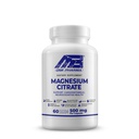 MB En Magnesium Citrat 500 mg - høy absorpsjon formel for muskel, nerve, søvn og bein støtte - Vegan, ikke-GMO - Digestiv og hjerte helse - 60 Caps - 60 dagers forsyning