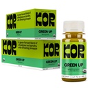 Kor Shot Wheatgrass Ginger Spirulina Shot - 24 Pack x 1.7 Fl Oz - Grønn opp Shot - Daglige Grønne Superfoods Shot - USDA Certified Organic