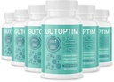GutOptim Probiotic & Prebiotic Capsules Pre and Probiotics for Synbiotic Gut Health & Bloating Relief for kvinner og menn | Enzyme med probiotika for digestiv helse | Ikke-GMO, 60 Ct, 6 måneders forsyning