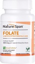 Aktiv 6S-5-metyltetrahydrofolsyre-400 mg,Promote Proteinproduksjon, rødt blodcelleproduksjon og forhindre foster misdannelser,30 Caps