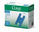 Curad Knuckle, Woven Blå Detectable Bandage, 100-talls