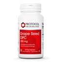 PROTOCOL FOR LIFE BALANCE Grape frø OPC - 250mg - 90% Polyfenoler - med Rutin & Amla fruktekstrakt - Grape frøkapsel - Ikke-GMO & Kosher - 90 Veg Caps
