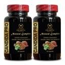 Candida Support Supplement - Digestive hjelp piller, støtter Sunn Intestinal Flora & Immune System Støtte med Digestive Enzymes - 2 flasker 120 kapsler