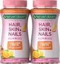 Naturens Bounty Biotin og kollagen, Citrus-Flavored Gummies, 80 Ct (2 Pakke)