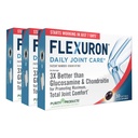 Renhetsprodukter Fleksuron felles formel 3X bedre enn glukosamin og Chondroitin - begynner å jobbe i bare 7 dager - Krill olje, lav molekylvekt hyaluronsyre, Astaxanthin - 30 greve (3)