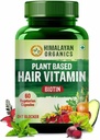 Plantebasert hårvitamin Biotin (60 Veg Kapsler) 100% Herbal med ingen kjente bivirkninger - etter apotek